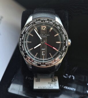 Hamilton, model Broadway GMT, orig. hodinky, NOVÉ - 6