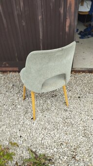 Stolička retro čalúnená - 6