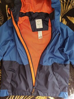 Detská lyžiarska hrejivá a nepremokavá bunda 100 modrá - 6