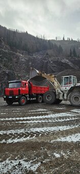 Dovoz sypkých materiálov vozidlom tatra 815,zemné a výkopové - 6