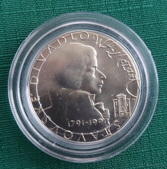 Strieborné mince 1990-1992,Česká a Slovenská federatívni rep - 6