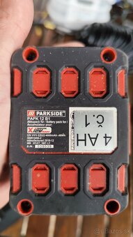 Sada aku rázových uťahovakov 12V PARKSIDE - 6