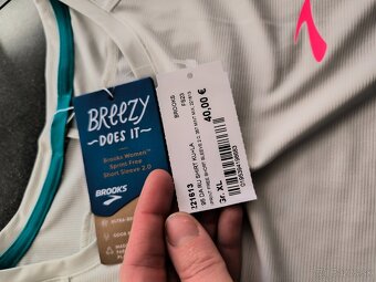 BROOKS SPRINT FREE Bežecké tričko Pôvodná cena:40EUR - 6