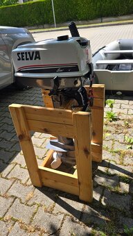 Čln E&T sport HSD 320 + motor Sea Bass 5 Selva + plávacie ve - 6