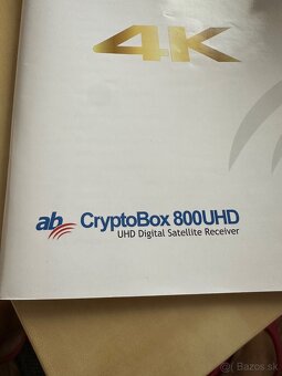 Digitálny satelitný prijímač AB Cryptobox 800UHD - 6