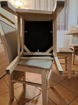 jedálenské stoličky 6ks - 6