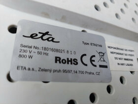 Domáca pekáreň chleba ETA 2149 Harmony - 6