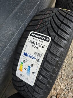 Nová Zimná Sada Vw T5,T6 215/65 R16 Semperit - 6