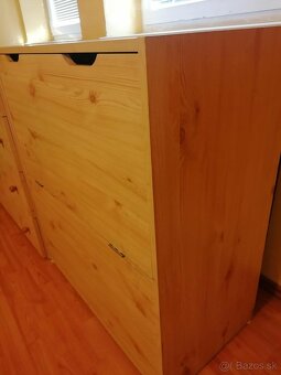 Borovica laminát - komoda a perinák - 6