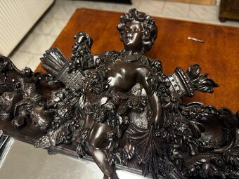 Starožitné zrcadlo s aplikami - 6