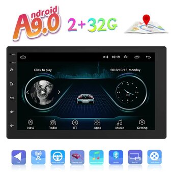 Android 9.0 7" 1 din autorádio - 6