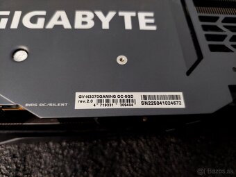 GIGABYTE GeForce RTX 3070 GAMING OC 8G - 6