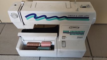 Predám šijací stroj Pfaff 090A  Stretch & Jeans 6091 - 6