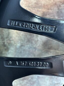 Zánovní orig. Alu kola AMG Mercedes-Benz GLE R22 - 6
