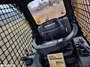 Nakladač Komatsu SK510 Ako nový z Nórska 2013 Len za výho - 6