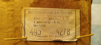 Porcelánová čajová súprava - 6