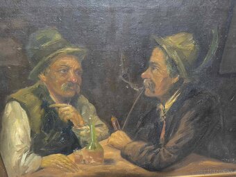 Stará olejomaľba - 6