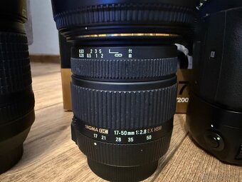 Nikon D7200 Sigma 17-50 f2,8 Sigma 50-150 f2,8 - 6