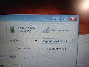 predám notebook LENOVO G50-30 , WINDOWS 7 , 2x baterka - 6