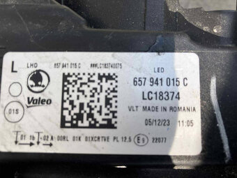 ŠKODA SCALA 2019- ĽAVÉ PREDNÉ SVETLO - 6