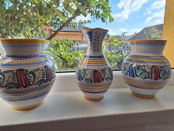 Rozna keramika.sklo..vaza tanier dzban - 6