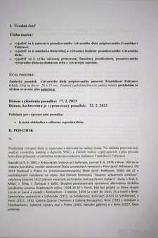 Obraz F.Foltýn so znaleckým posudkom - 6