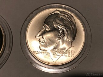 Slovenske CSSR CSFR Rakuske strieborne mince UNC a Circ - 6