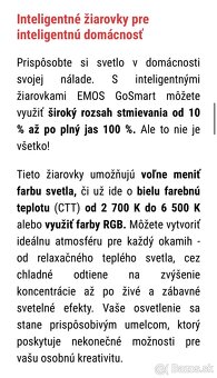 LED žiarovka GoSmart GU10 4,8 W (35 W) stmievateľná WiFi - 6
