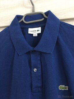 LACOSTE / pánska polokošeľa XXL - 6