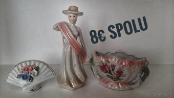 Porcelánové sošky a vázičky - 6