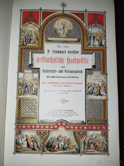 Katolicka kniha P.Leonhard Goffine 1911 - 6