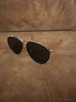 Linda Farrow Aviator slnečné okuliare - 6
