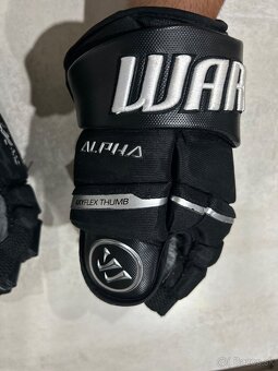 ✅ Hokejové rukavice WARRIOR LX PRO - č. 13 - 33 CM - BLACK ✅ - 6