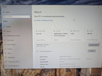 PC AMD Ryzen 5 3500X, B450, 16GB RAM, RX580 8GB, SSD 500GB - 6