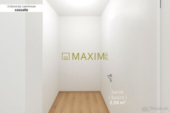 Exkluzívny 3-izbový penthouse s terasou, 158,77 m², Trnava - 6