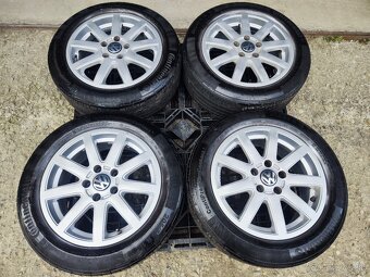 Alu sada =5x112 =orig. VOLKSWAGEN= s pneu= 205/55 R16 - 6