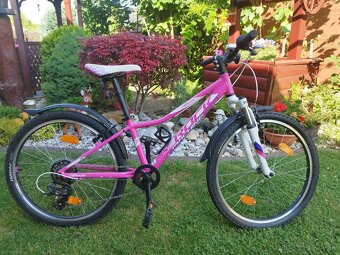 Dievčenský bicykel 24" - 6
