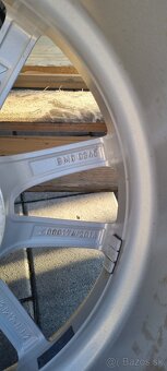 Predam original BMW R17 sadu kolies + kvalitne zimne pneu - 6