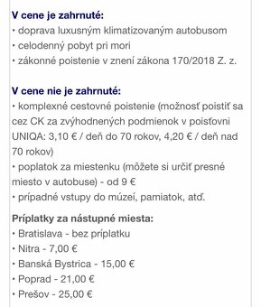 Predám poukaz od cestovnej kancelárie DAKA - 6