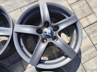 5x112 r17 hliníkové disky Audi, Skoda, Volkswagen, Mercedes - 6