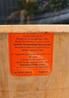 drevený mäsiarsky klát - 6