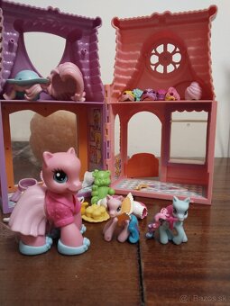 3x Pony a domček s príslušenstvom - 6