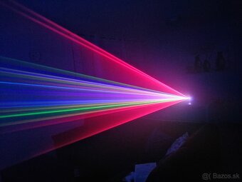 Laser animačný na diaľkové ovládanie, RGB plnofarebný - 6