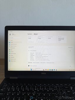 Notebook Dell latitude 5570, i5, ssd, Win 11 - 6