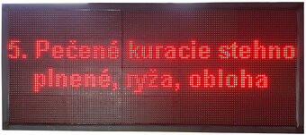 VEĽKÁ PROGRAMOVATEĽNÁ SVETELNÁ REKLAMA LED PANEL DISPLEJ - 6