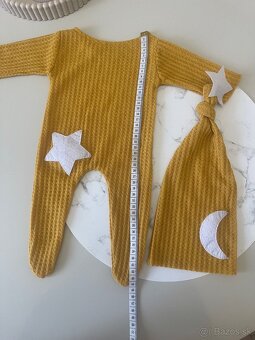 Newborn fotenie - žltý set - 6