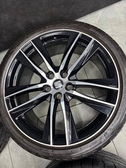 ✅ 5x112 r19 Seat leon Cupra bicolor top stav pneu 2024 rok - 6