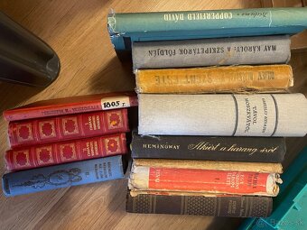 Knihy staré maďarské 3 - 6