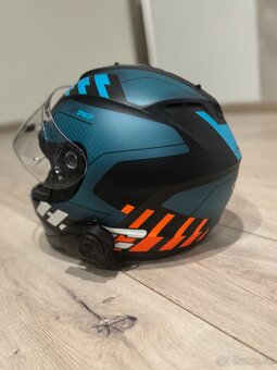 Prilba HJC special Edition velkosť M + SENA headset - 6