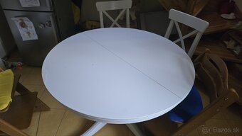 IKEA INGATORP rozkladaci stol + stolicky - 6